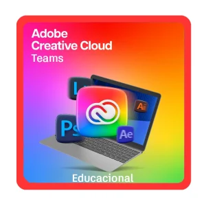 Adobe Creative Cloud Teams Educacional Suscripción anual 1 Usuario