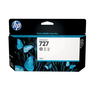 Cartucho de tinta HP 727 DesignJet gris de 130 ml B3P24A
