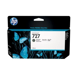 Cartucho de tinta DesignJet HP 727 negro mate de 130 ml B3P22A