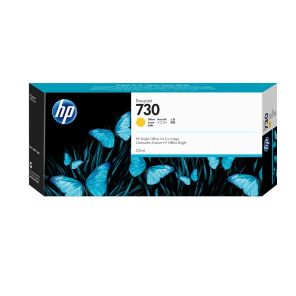 Cartucho de tinta HP DesignJet 730 de 300 ml amarillo P2V70A
