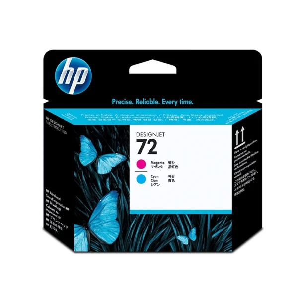 Cabezal HP 72 Magenta y Cyan DesignJet-C9383A