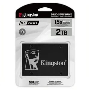 Disco Duro Kingston SSD 2048GB KC600 SATA3 2.5 - Imagen 1