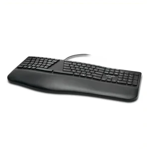 Teclado Alambrico Ergonomico Pro Fit Negro - Imagen 1