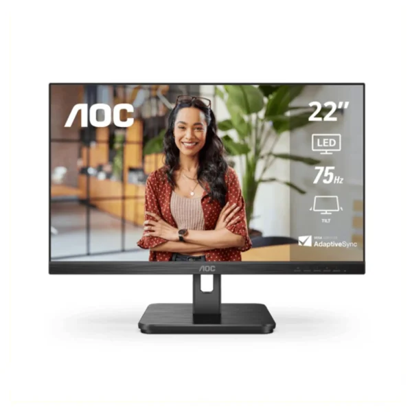 Monitor AOC 22" full HD 75 Hz 4ms VA HDMI VESA