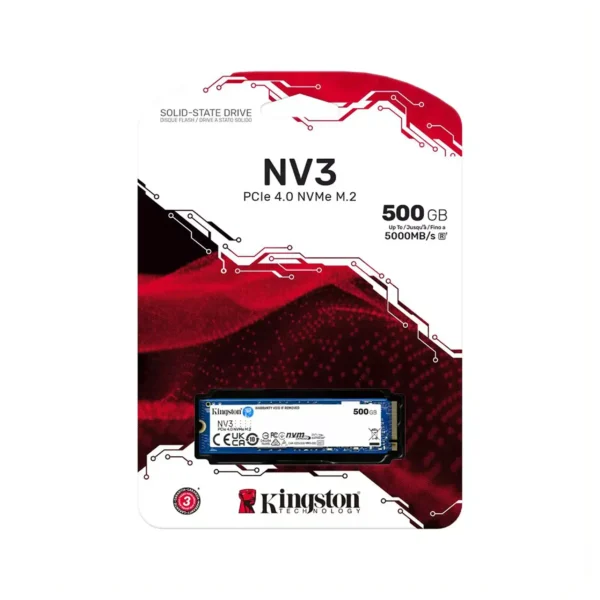 Kingston Disco Duro SSD 500GB NV3 M.2