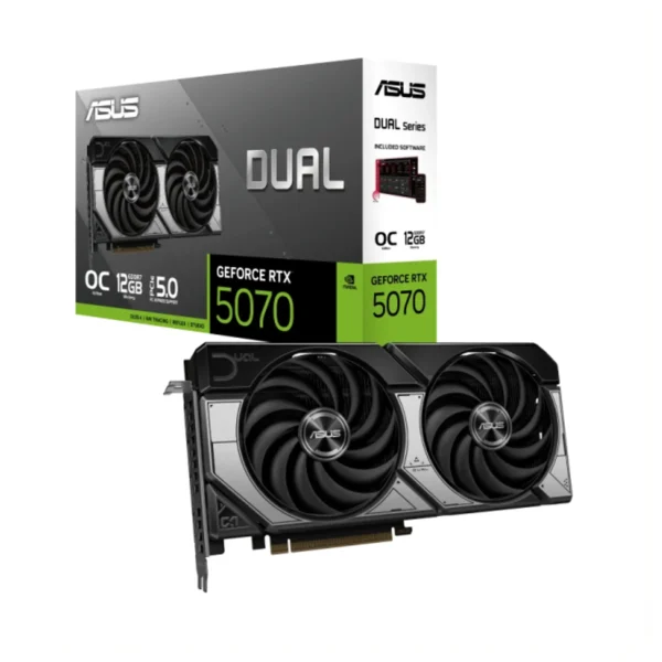 Tarjeta de Video Asus Dual GeForce RTX5070 12G OC